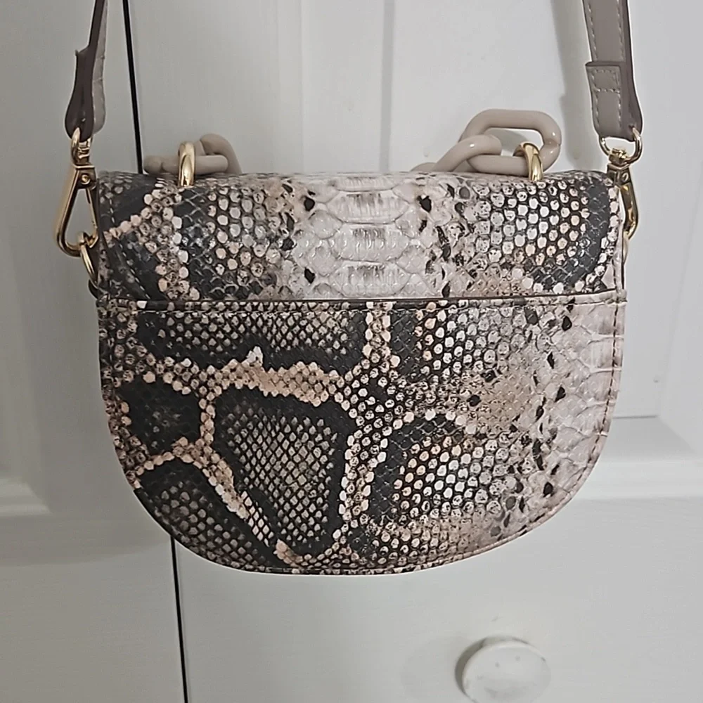 Anne Klein Snakeskin Crossbody - Picture 5 of 5